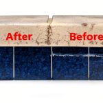 Renovopad Pool Tile Cleaner Blue Metal Handle Drill-0