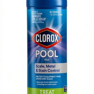 Clorox Pool Scale Metal Stain Control Liquid Prevents-0