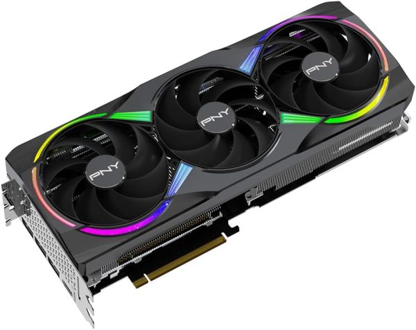 PNY NVIDIA GeForce RTX 5080 Triple Fan ARGB Graphics Card-4