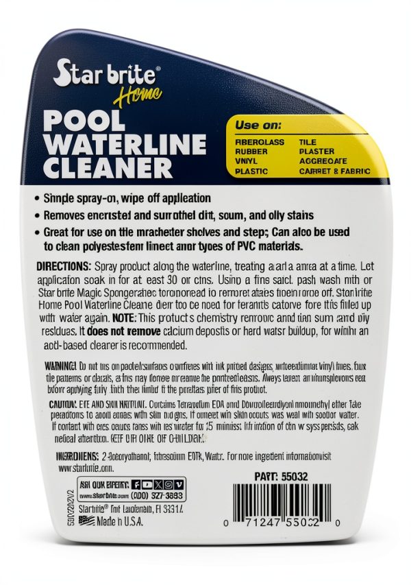 STAR BRITE Pool Scumline Remover Spray Acid Free Formula-1