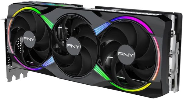 PNY NVIDIA GeForce RTX 5080 Triple Fan ARGB Graphics Card-5