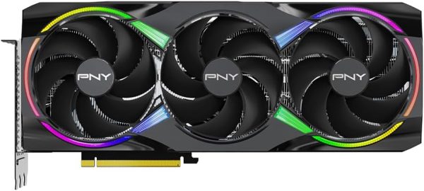 PNY NVIDIA GeForce RTX 5080 Triple Fan ARGB Graphics Card-2