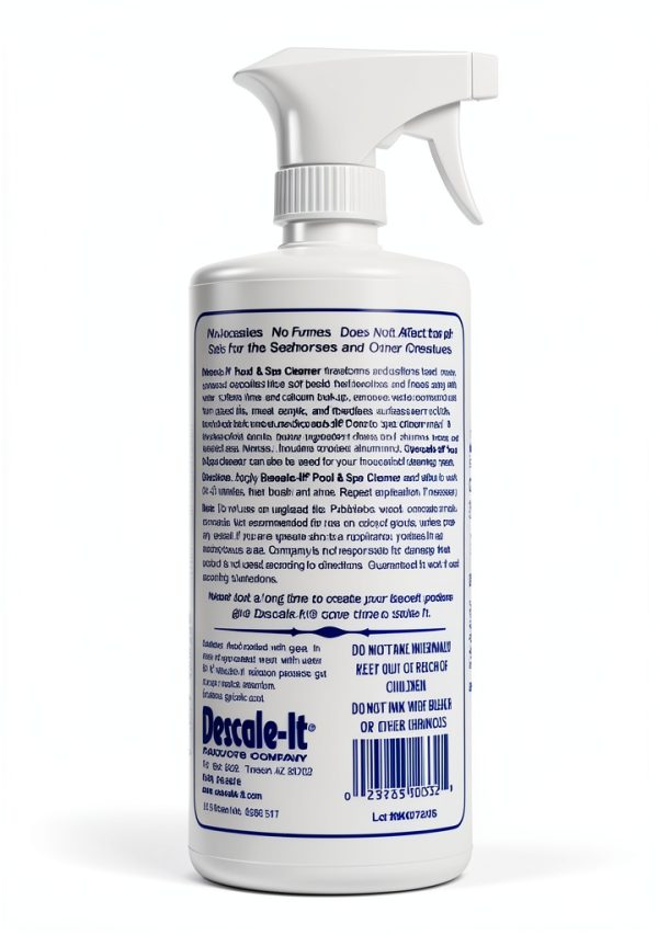 Descale-It Pool Stain Remover Liquid Formula Safe Surfaces-4