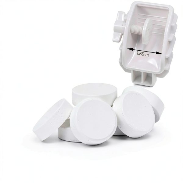 Bzcovac Pool Tablet Holder Rust Free ASA Plastic Design-4