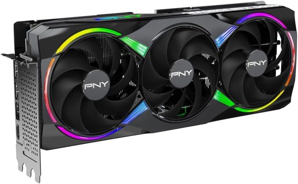 PNY NVIDIA GeForce RTX 5080 Triple Fan ARGB Graphics Card-1