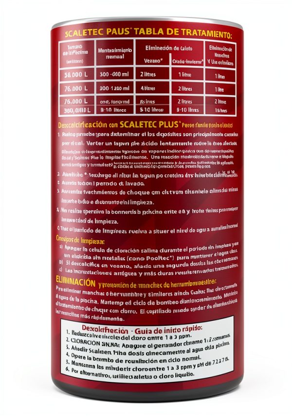 Pool Stain Remover EasyCare Scaletec Plus 64oz-3