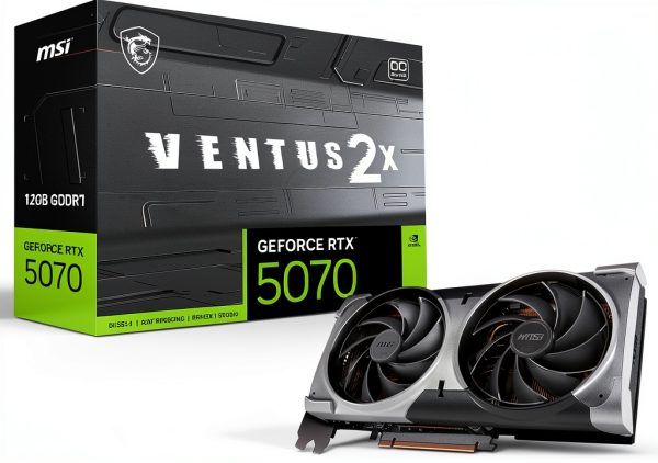 NVIDIA RTX 5070 12GB Graphics Card MSI Black-0