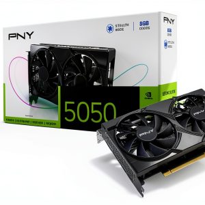 PNY GeForce RTX 5050 8GB Black Dual Fan Card-0
