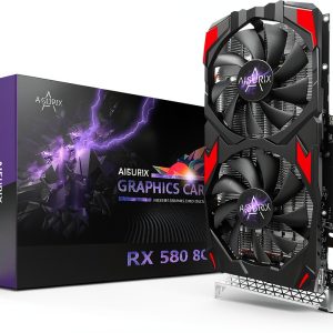 RX 580 8GB Graphics Card Kelinx Red Gaming GPU-0