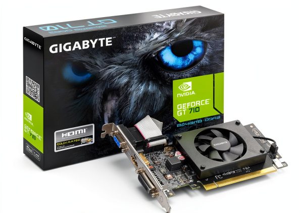GIGABYTE NVIDIA GeForce GT 710 Graphics Card-0