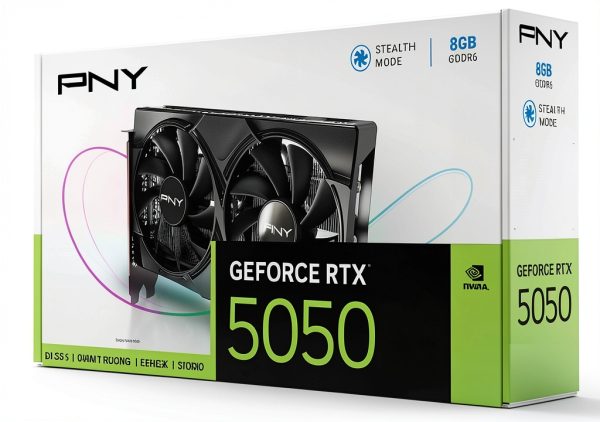 PNY GeForce RTX 5050 8GB Black Dual Fan Card-15