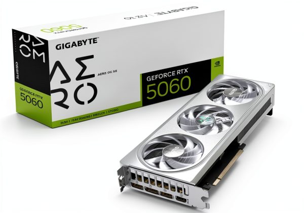 GIGABYTE RTX 5060 AERO OC Graphics Card 8GB-0