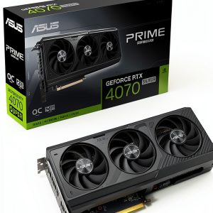 ASUS PRIME RTX 4070 SUPER Graphics Card 12GB GDDR6X OC Black-0