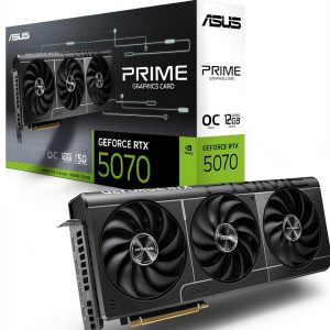 ASUS RTX 5070 12GB GDDR7 3-Fan Prime OC Graphics Card-0