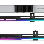 upHere GPU Holder G276ARGB Slide Support with ARGB Sync Black 5V 3PIN-0