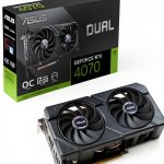 ASUS Dual RTX 4070 EVO OC Graphics Card 12GB GDDR6X Black-0