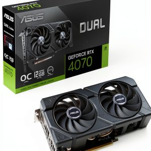 ASUS Dual RTX 4070 EVO OC Graphics Card 12GB GDDR6X Black-0