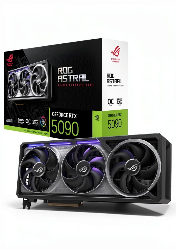 ASUS RTX 5090 Gaming Graphics Card ROG Astral Black 32GB GDDR6X-0