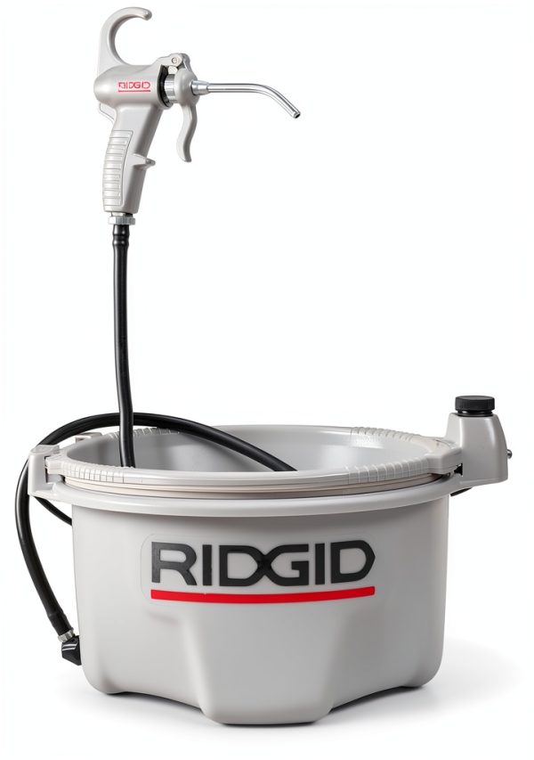 RIDGID 10883 Oiler with 1 Gallon Thread Cutting Oil, Anti Slip Grip-12