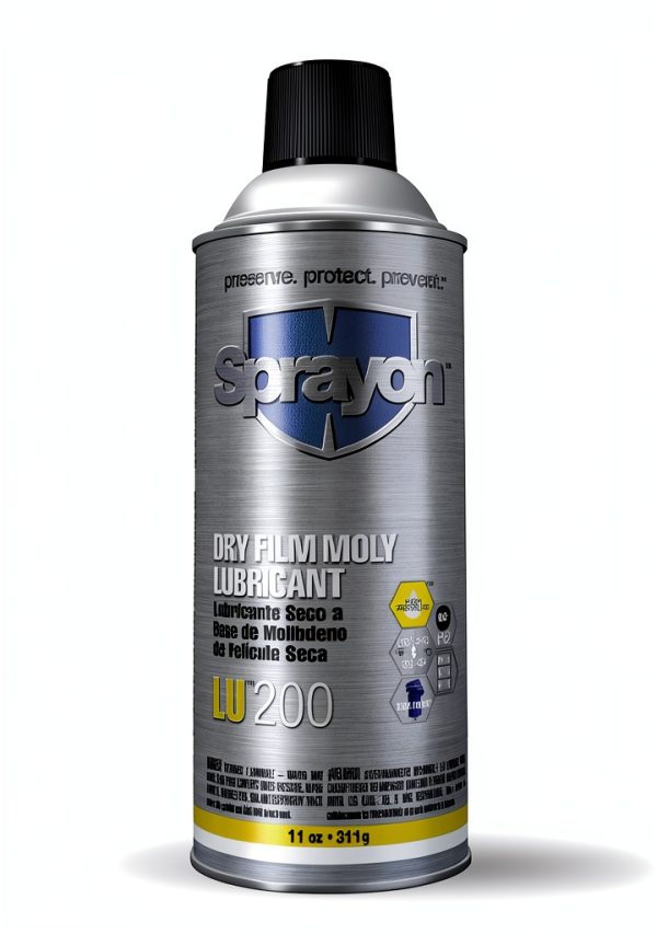 Sprayon LU200 Dry Film Moly Lubricant 11 oz Aerosol-0