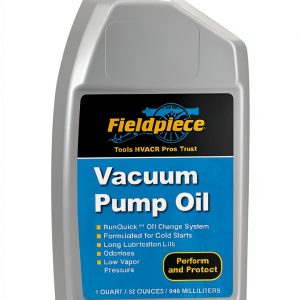 Fieldpiece OIL32 Vacuum Pump Oil 1 Quart (32 oz) Heavy-Duty Lubricant-0