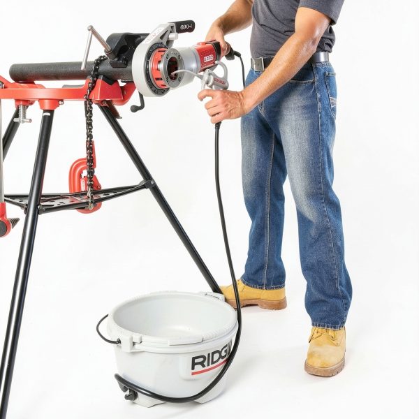 RIDGID 10883 Oiler with 1 Gallon Thread Cutting Oil, Anti Slip Grip-7