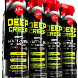 Sea Foam Deep Creep Penetrating Oil 12 oz Pack of 4 Low Odor Lubricant-0