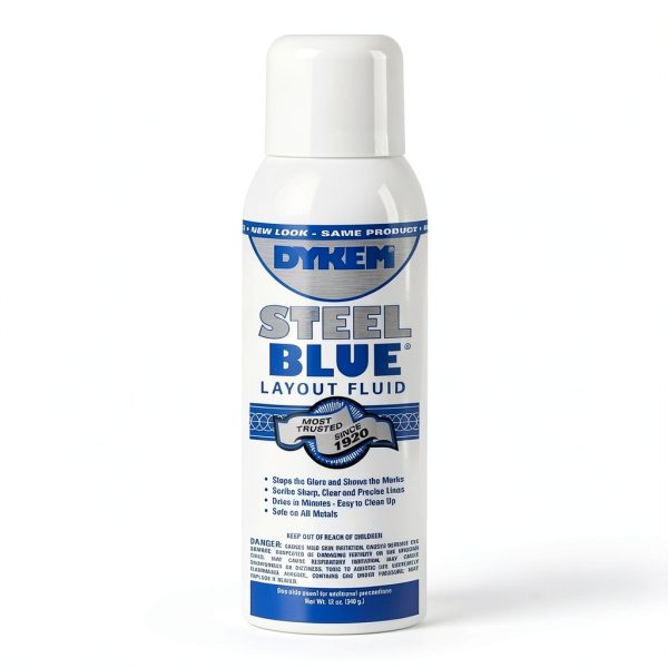 Dykem Layout Fluid,Blue,16 oz,Aerosol Can-0
